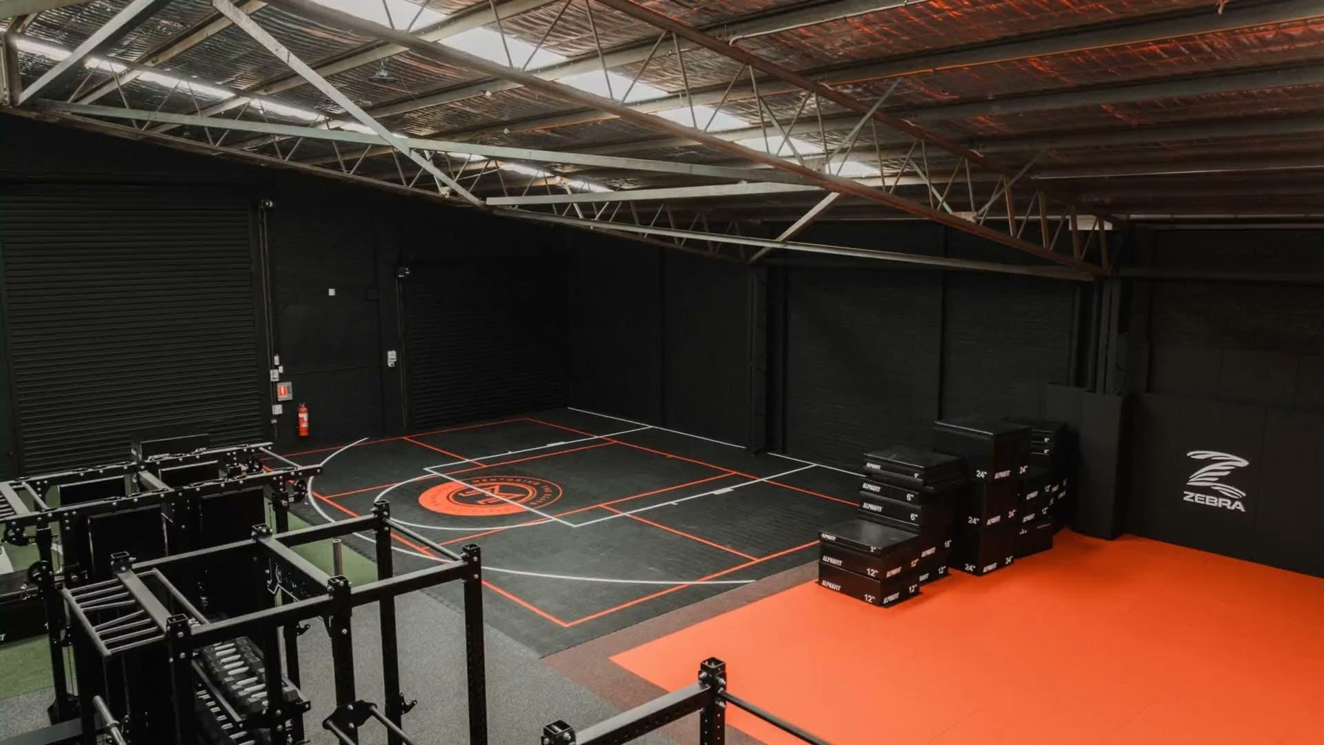 The main training floor at the Centre of Excellence, Artarmon